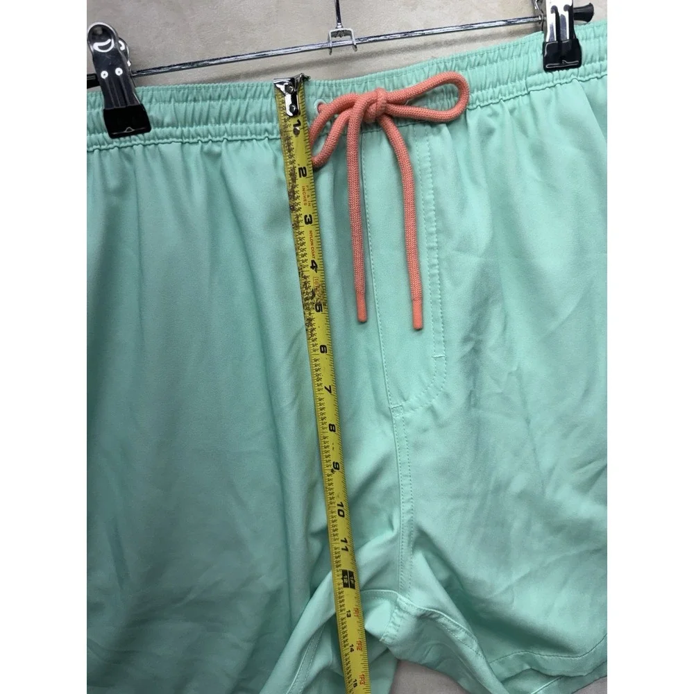 Huk Fishing Pursuit Volley Swim Trunks Mens XL Mint Green Board Shorts 5.5